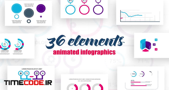 36 Infographics Elements