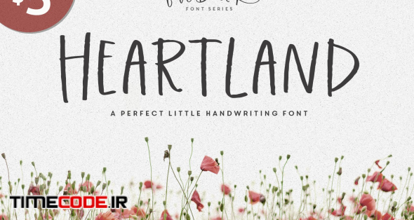 $5 | Heartland Handwriting Font