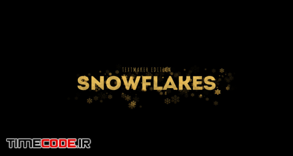 Gold & Silver Snowflake Titles