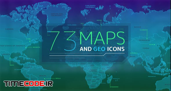  73 Maps And Geo Icons 