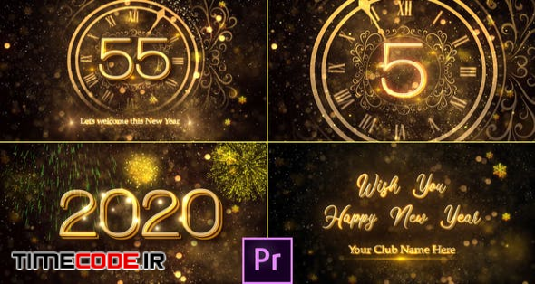  New Year Countdown 2020 - Premiere Pro 
