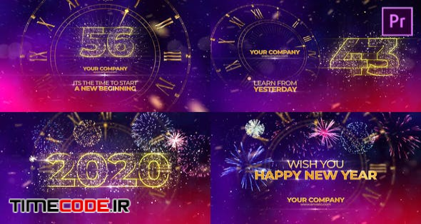  New Year Countdown 2020 Premiere Pro 