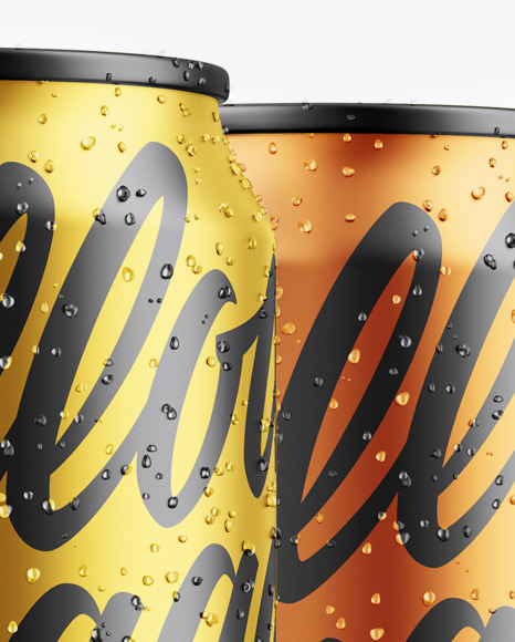 Download دانلود موکاپ قوطی نوشابه Three Matte Metallic Cans Mockup 51436 - تایم کد | مرجع دانلود پروژه ...