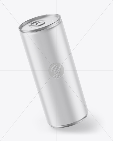 Download دانلود موکاپ قوطی نوشابه Metallic Can Matte Finish Mockup 51492 | تایم کد