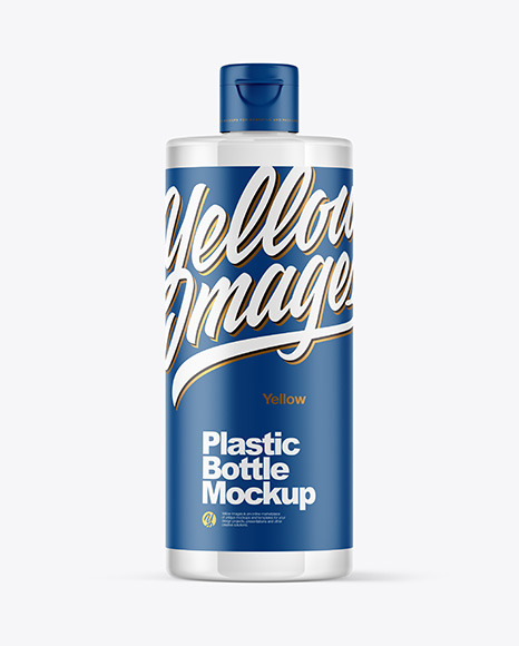 Download دانلود موکاپ بطری پلاستیکی Clear Plastic Bottle Mockup ...