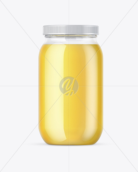 Download دانلود موکاپ قوطی مربا Ghee Glass Storage Jar Mockup 51713 ...