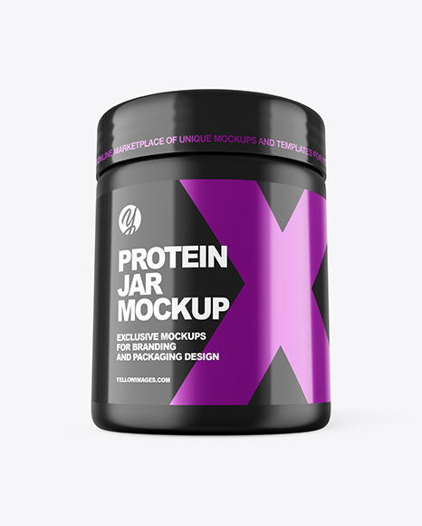 Download دانلود موکاپ قوطی پروتئین Matte Protein Jar Mockup 52096 - تایم کد | مرجع دانلود پروژه آماده ...