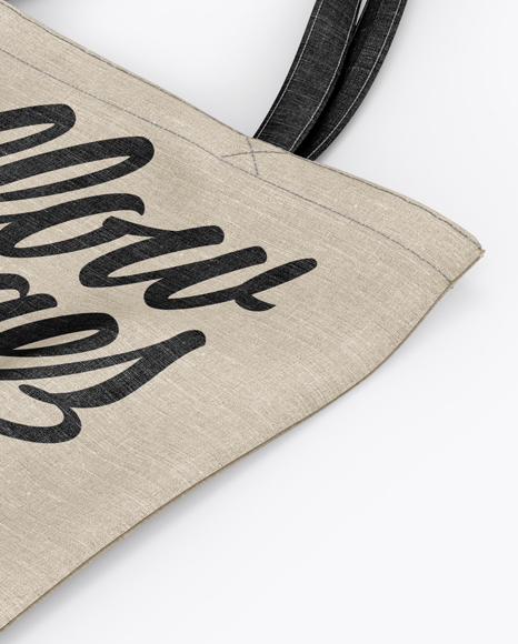 Download دانلود موکاپ کیسه خرید Canvas Bag Mockup 18315 | تایم کد