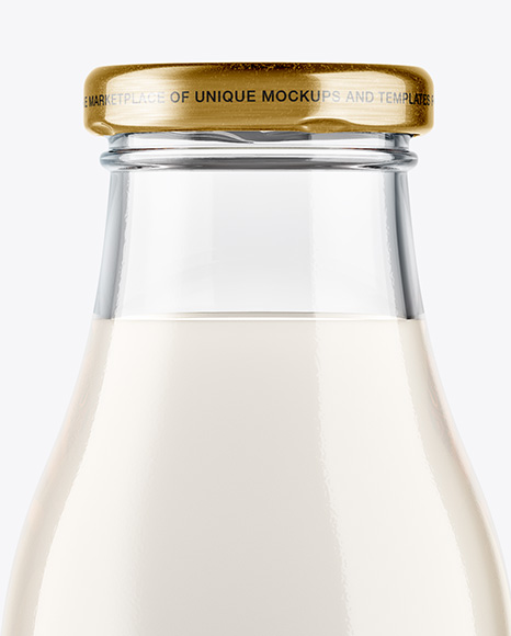 Download دانلود موکاپ شیشه شیر 500ml Clear Glass Bottle With Milk Mockup 500 - تایم کد | مرجع دانلود ...