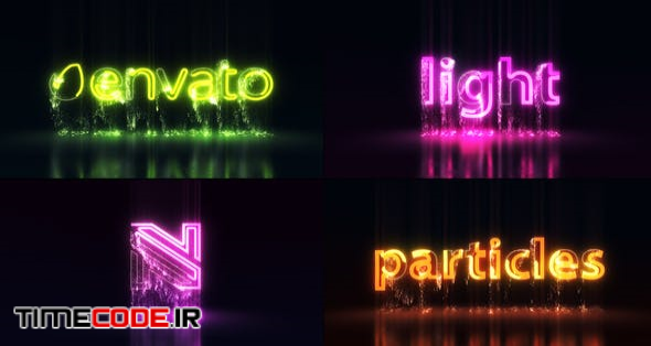  Light Particles Logo | Titles 