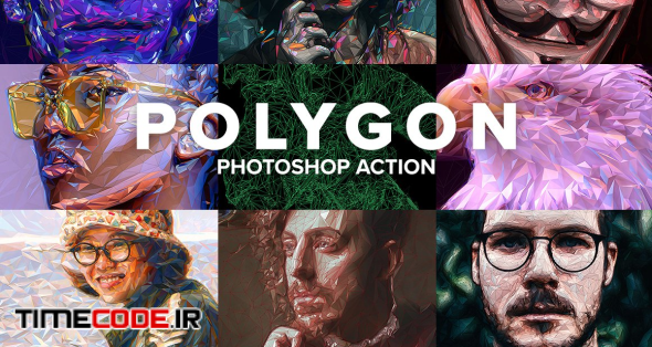 Polygon Photoshop Action