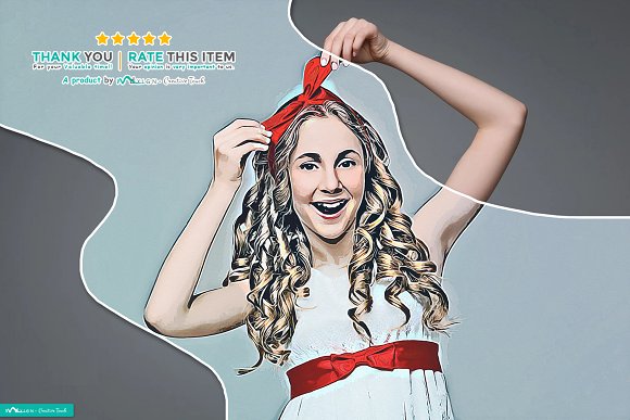 اکشن فتوشاپ نقاشی رنگ روغن
