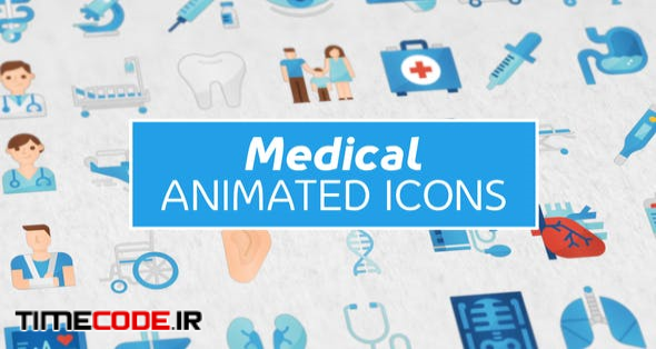  36 Medical Animated Icons 
