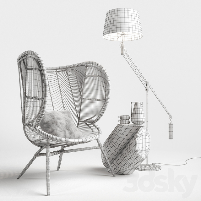 Greige Design Olaf Chair Set