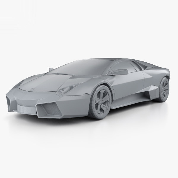 Lamborghini Reventon With HQ Interior 2009 3D