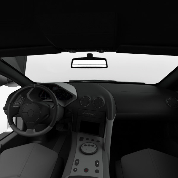 Lamborghini Reventon With HQ Interior 2009 3D