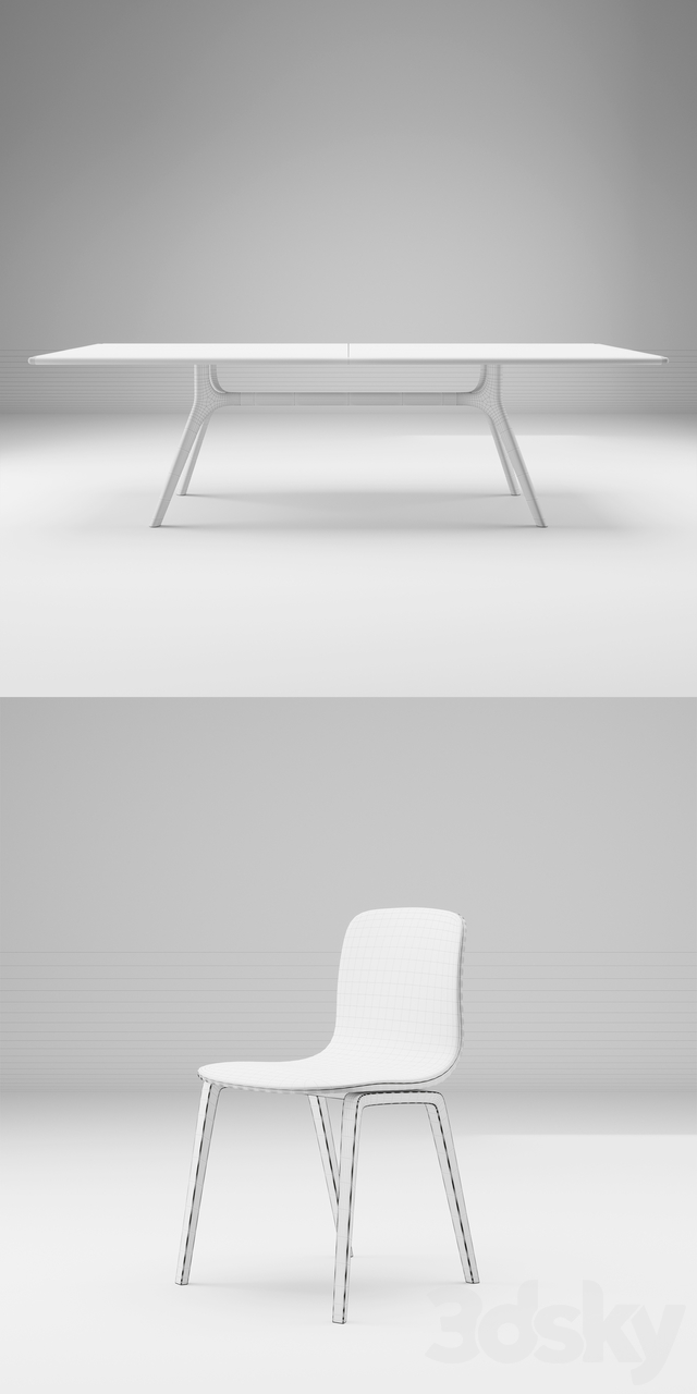 Nil Table And Aava Chair Set