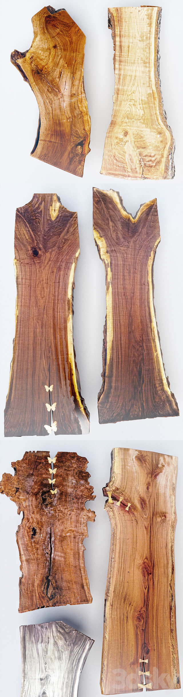Wood Slab | Wooden Slab 7pcs