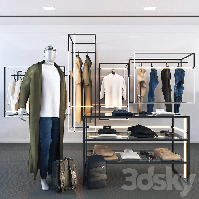 Clothing And Accessories For The Store