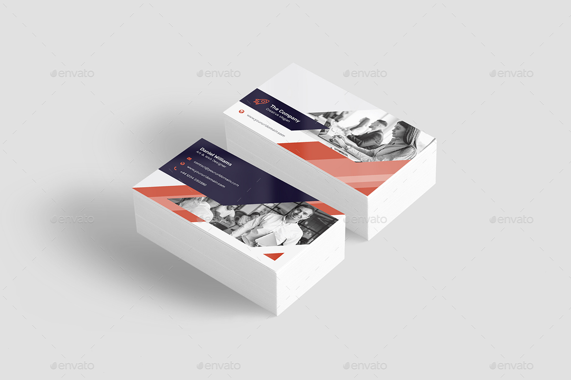 Business Card – Creative Multipurpose Bundle Print Templates 2 In 1