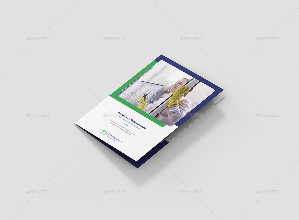 Brochure – Cleaning Service Tri-Fold A5
