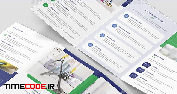 Brochure – Cleaning Service Tri-Fold A5