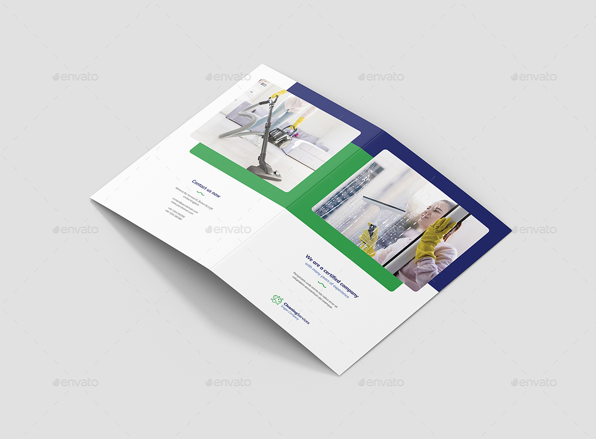 Brochure – Cleaning Service Bi-Fold