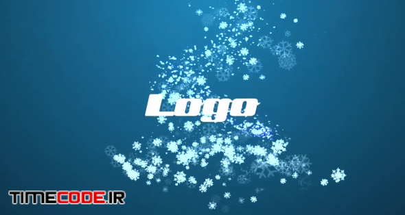 Snowflakes Logo Reveal