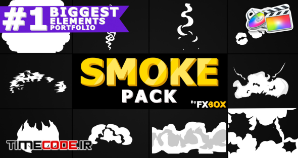 Smoke Elements And Transitions Pack