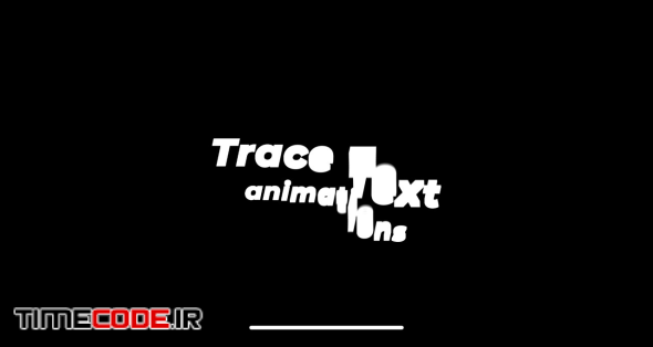 Trace Text Animations