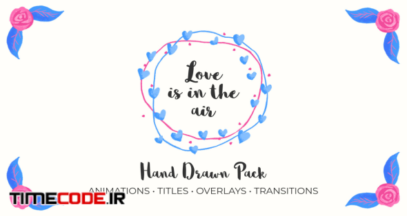 Love Is In The Air V.2 Hand Drawn Pack