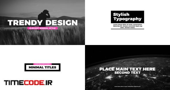 Typography Titles Pack