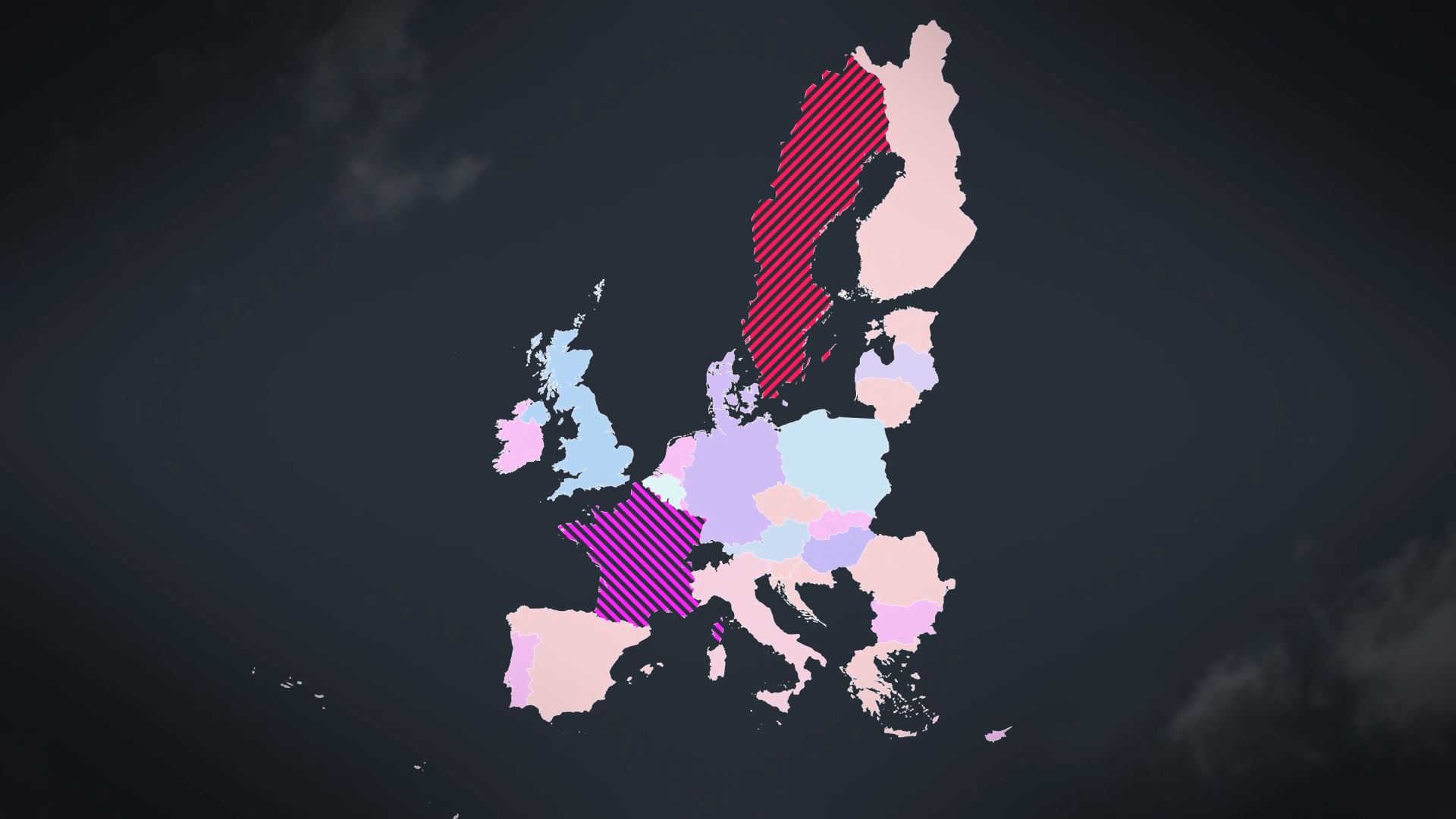  Map of European Union with Member States - European Union EU Map Kit 
