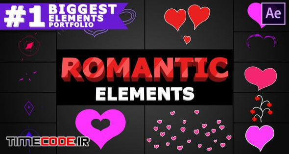  Romantic Elements | After Effects 