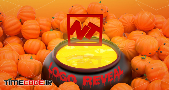 Halloween Cauldron Logo Reveal