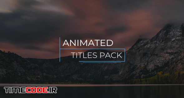 Fast Corporate Titles & Lower Thirds 4K