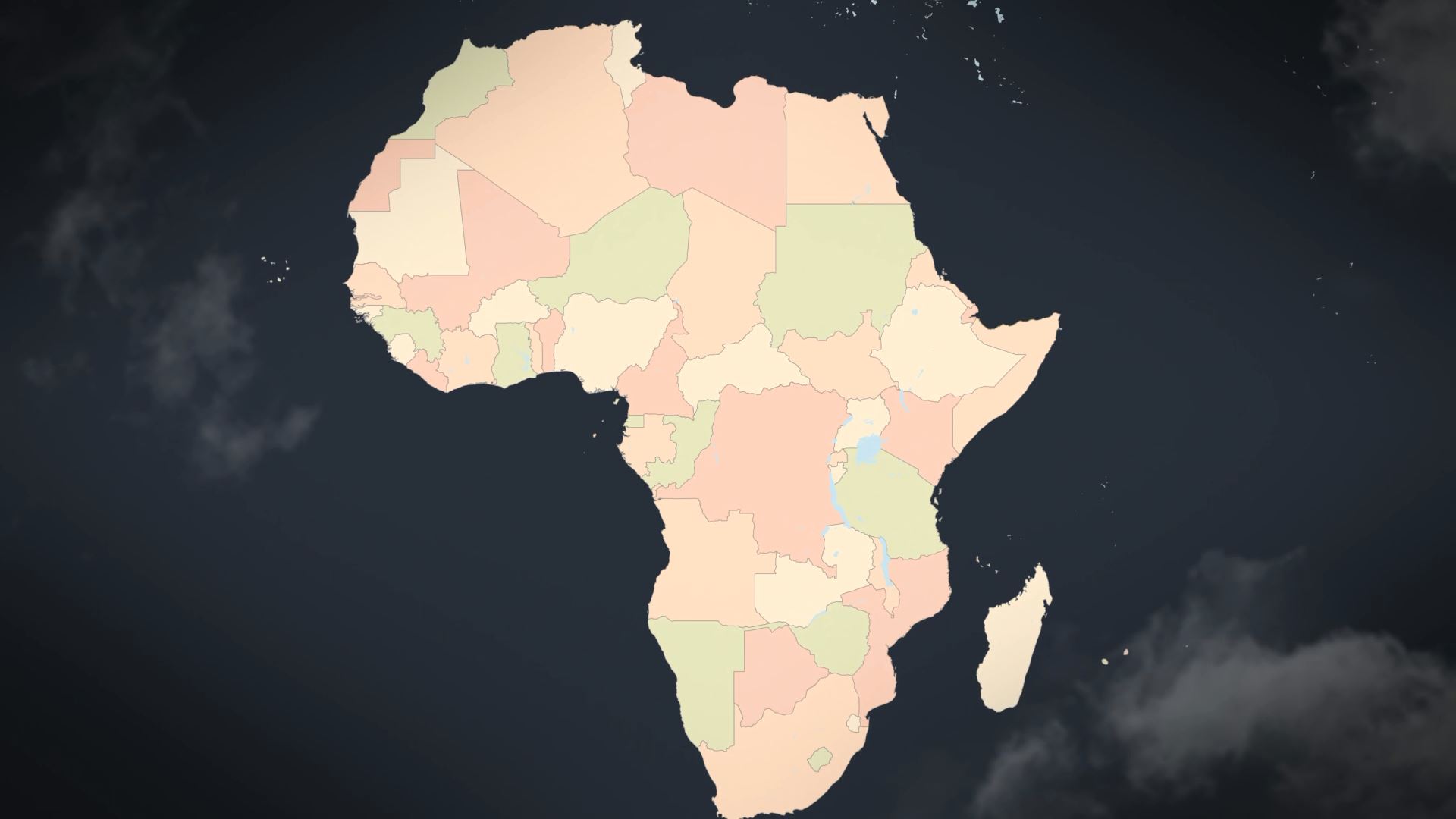  Africa Animated Map - Africa Map Kit 