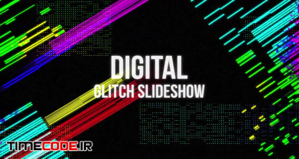Digital Glitch Slideshow