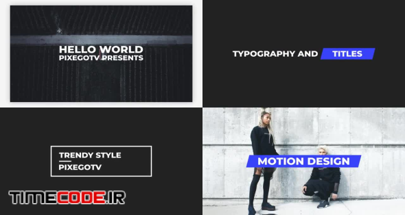 The Titles v3.0 / Typography Pack