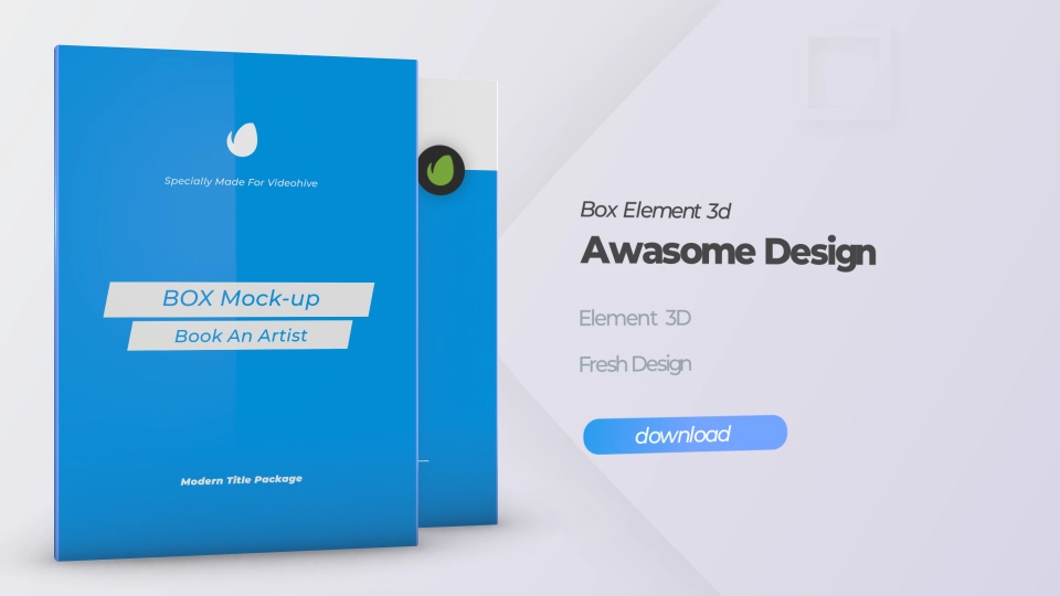 Download دانلود پروژه آماده افترافکت : موکاپ جعبه نرم افزار Box ...