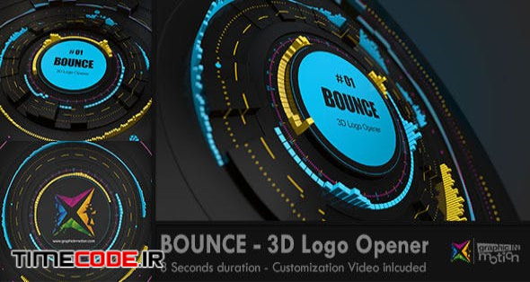  BOUNCE - 3D Logo Opener 