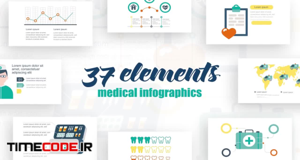 Infographics Medicine Elements 2