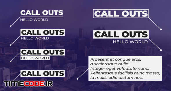 Glitch Call-Outs Pack