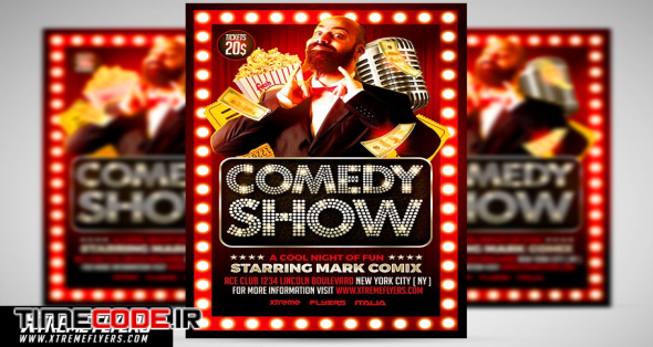 Comedy Show Flyer Template | Creative Flyer Templates