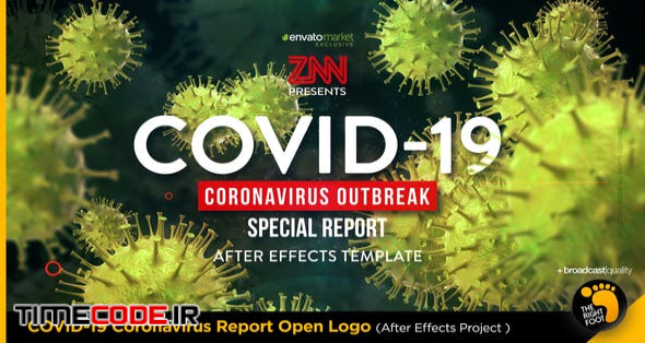  COVID-19 Coronavirus Report Open Logo 