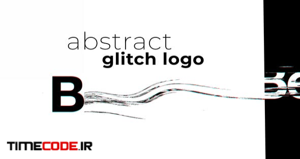  Abstract Glitch Logo 