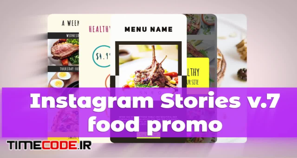 Instagram Stories V.7 - Food Promo