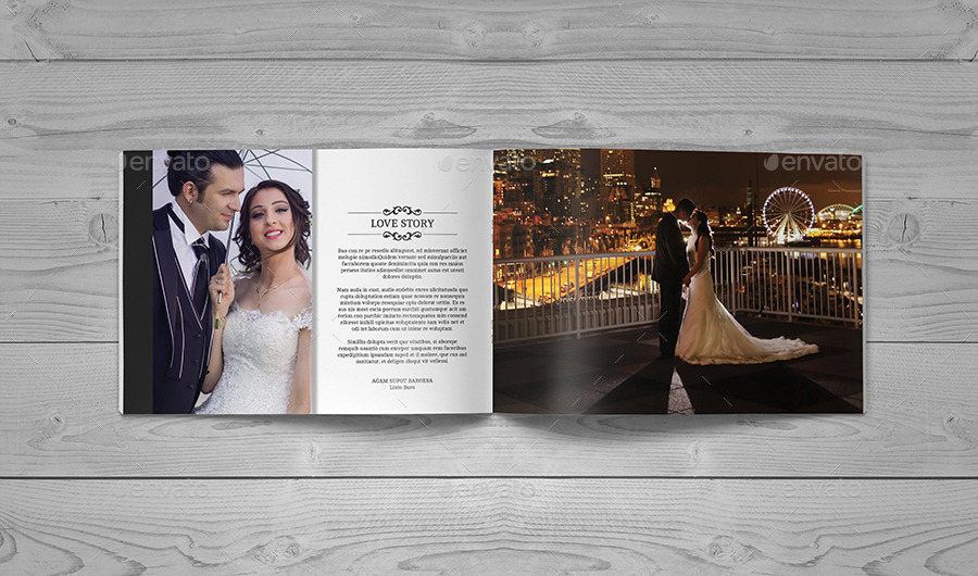 30 Page Wedding Book Template