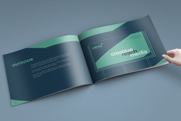Creative Rich-Brand Book Template | Creative Brochure Templates