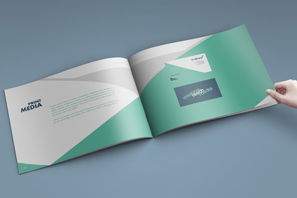 Creative Rich-Brand Book Template | Creative Brochure Templates
